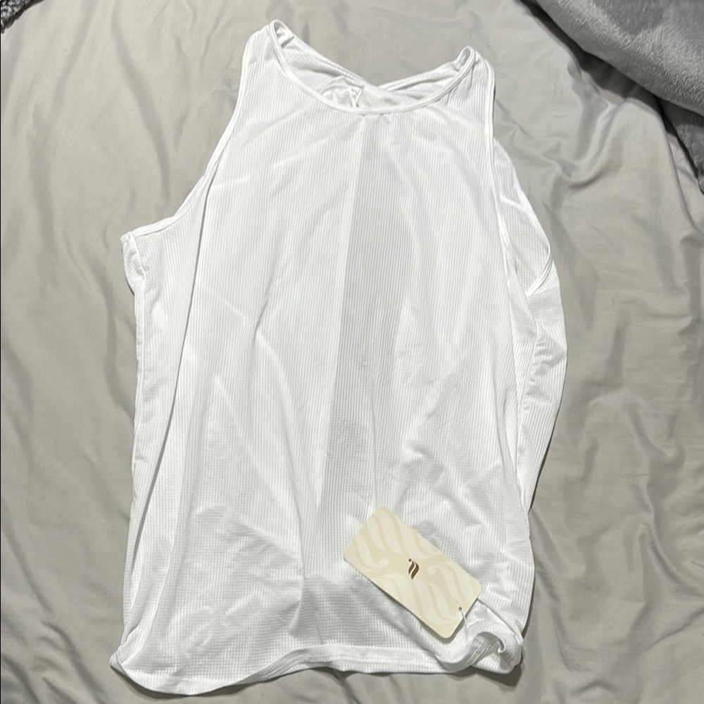 Fabletics White Sleeveless Top-nwt